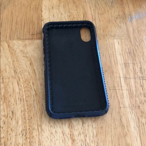 Speck Presidio Grip Blue/Black iPhone X Case - Picture 3 of 4